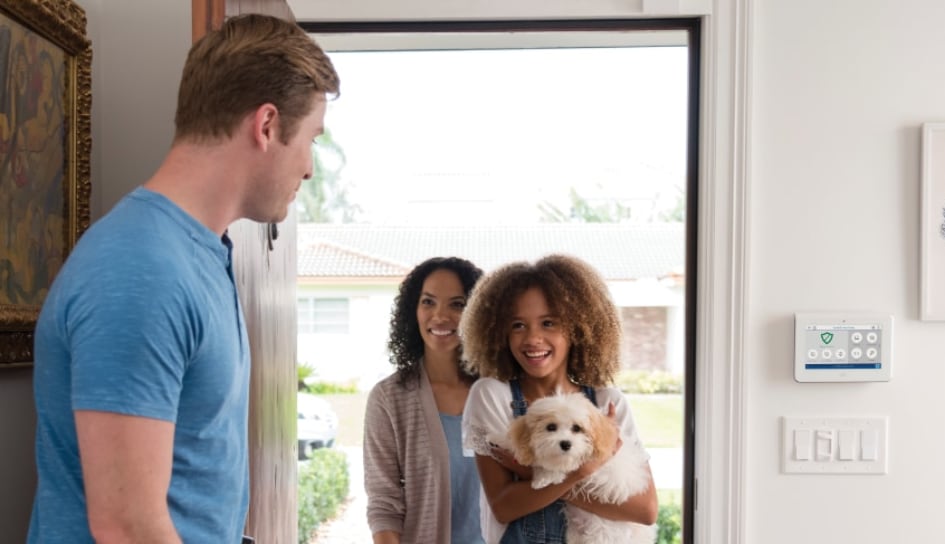 Myrtle Beach home with ADT Smart Locks